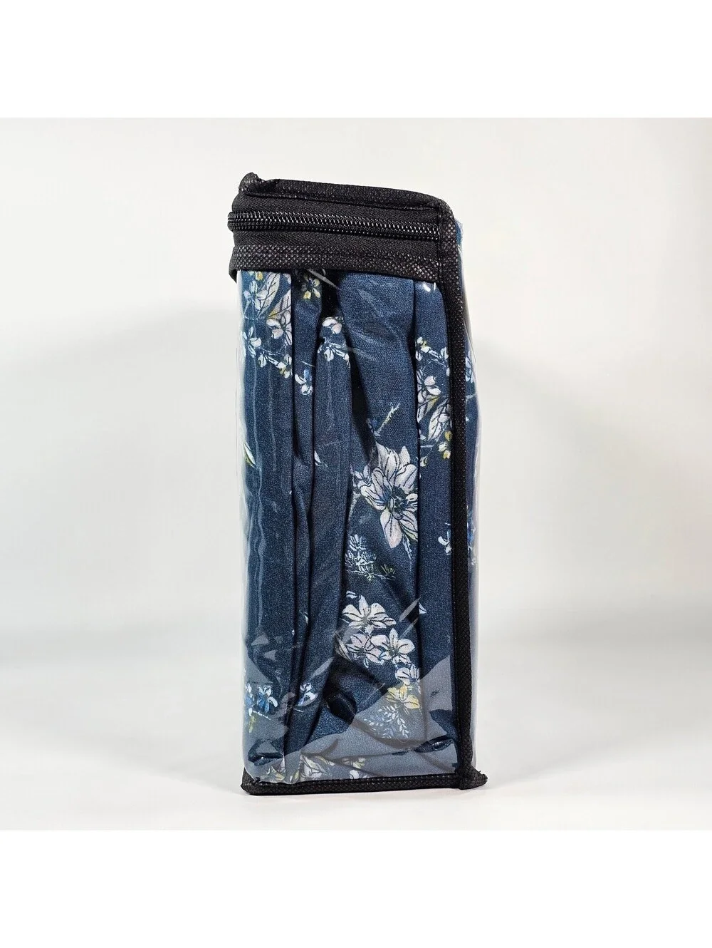 Home Details Luxury Hotel Collection King Sheet Set 4pc Navy Blue Floral Floral